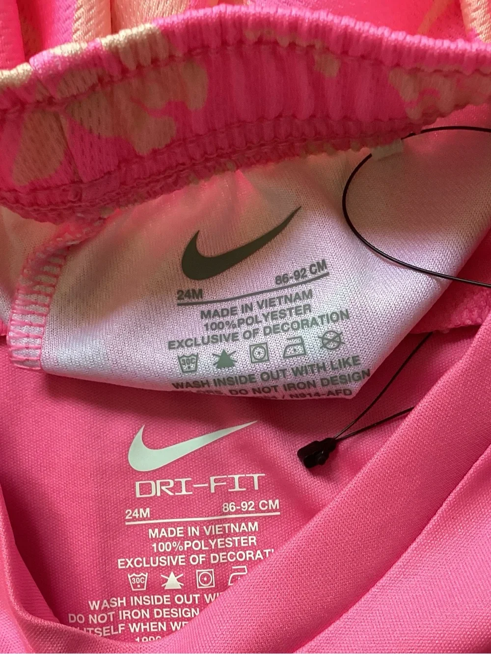 Nike girls shorts Set size 24 months(NWT) ~PRICE IS FIRM, NO OFFERS~ - Picture 4 of 4